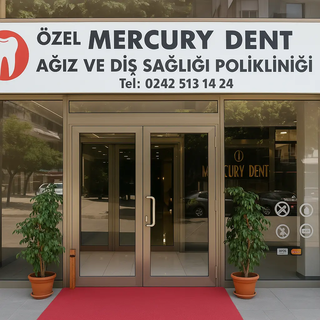 Clinic-provided photograph of Mercury Dent