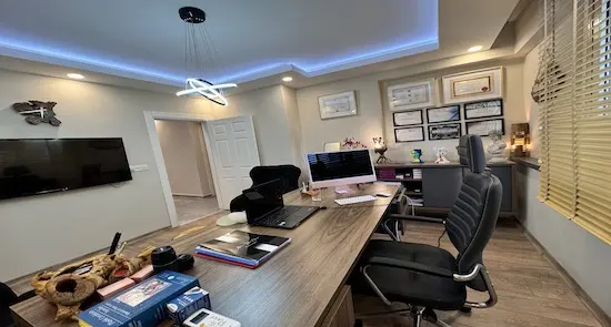 Clinic-provided photograph of Dr Altan Tekin