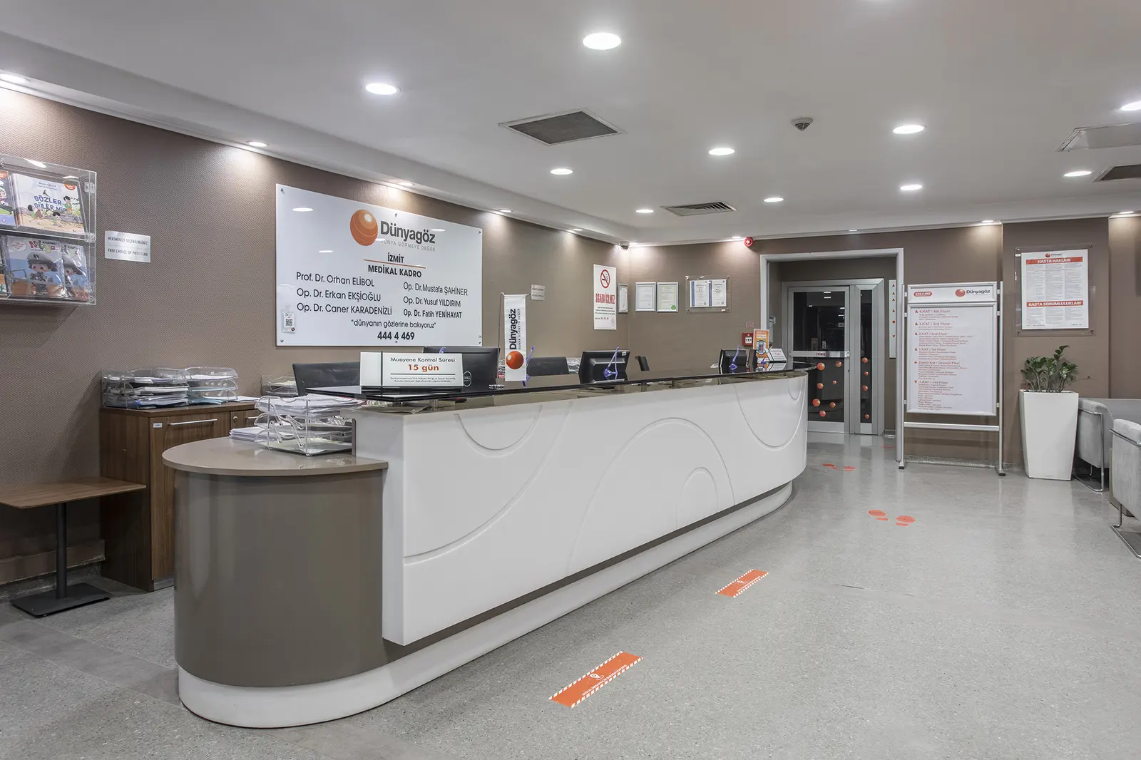 Clinic-provided photograph of Dünya İzmit Eye Hospital