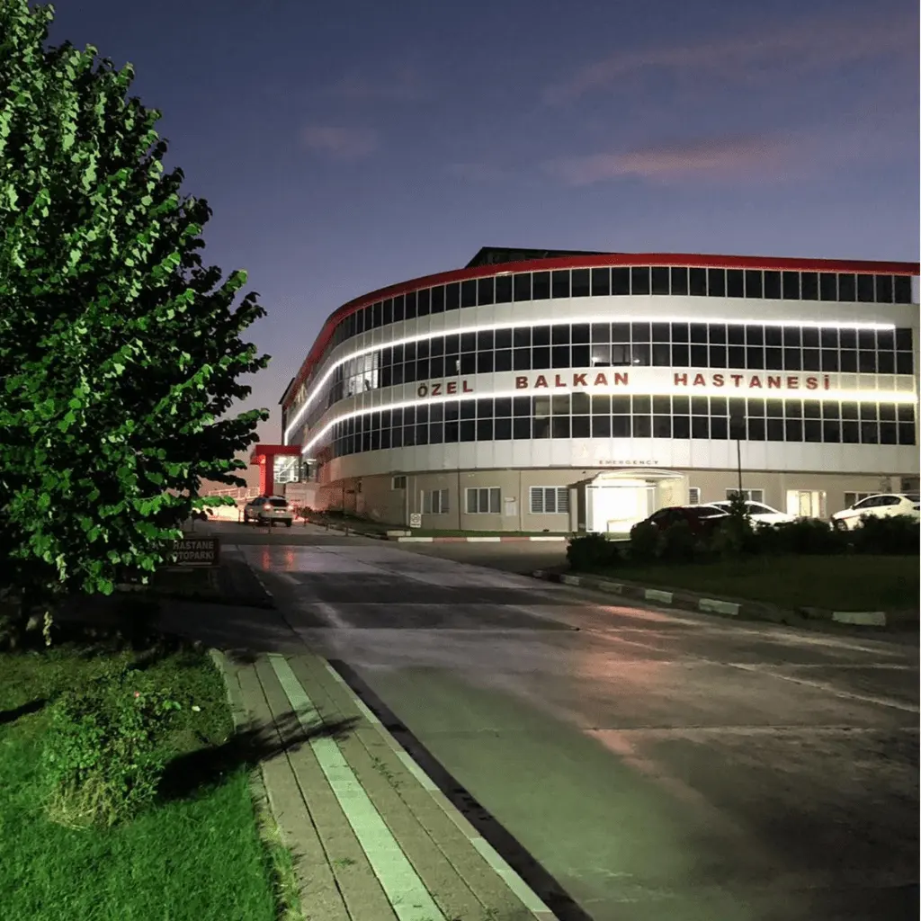 Clinic-provided photograph of Balkan Hospital