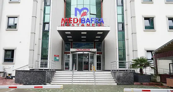 Clinic-provided photograph of Medibafra Hospital