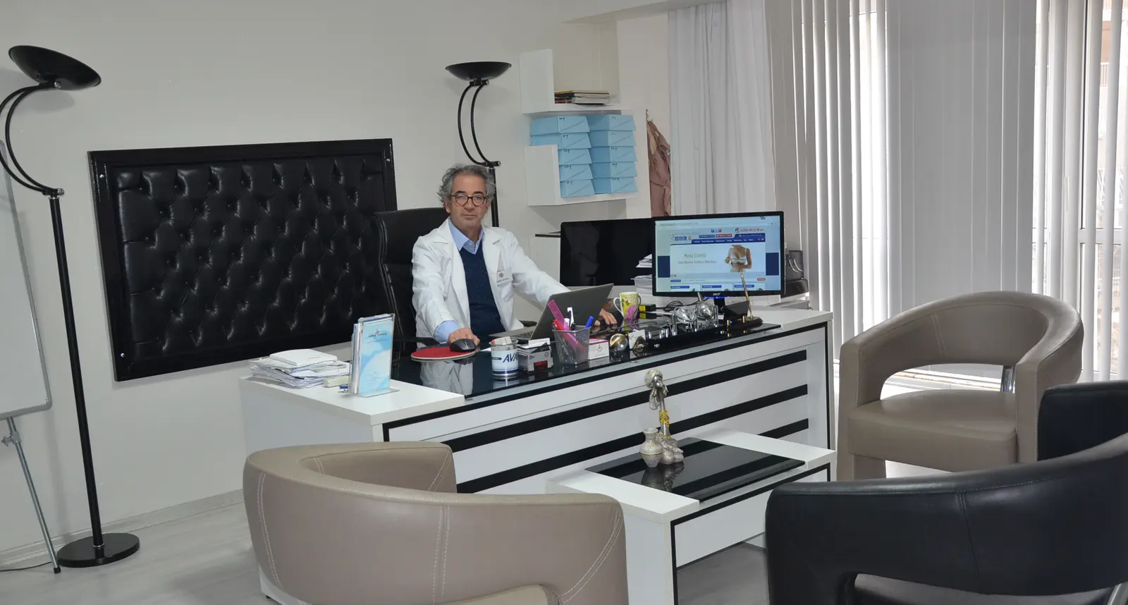 Clinic-provided photograph of Prof. Dr Ahmet Seyhan