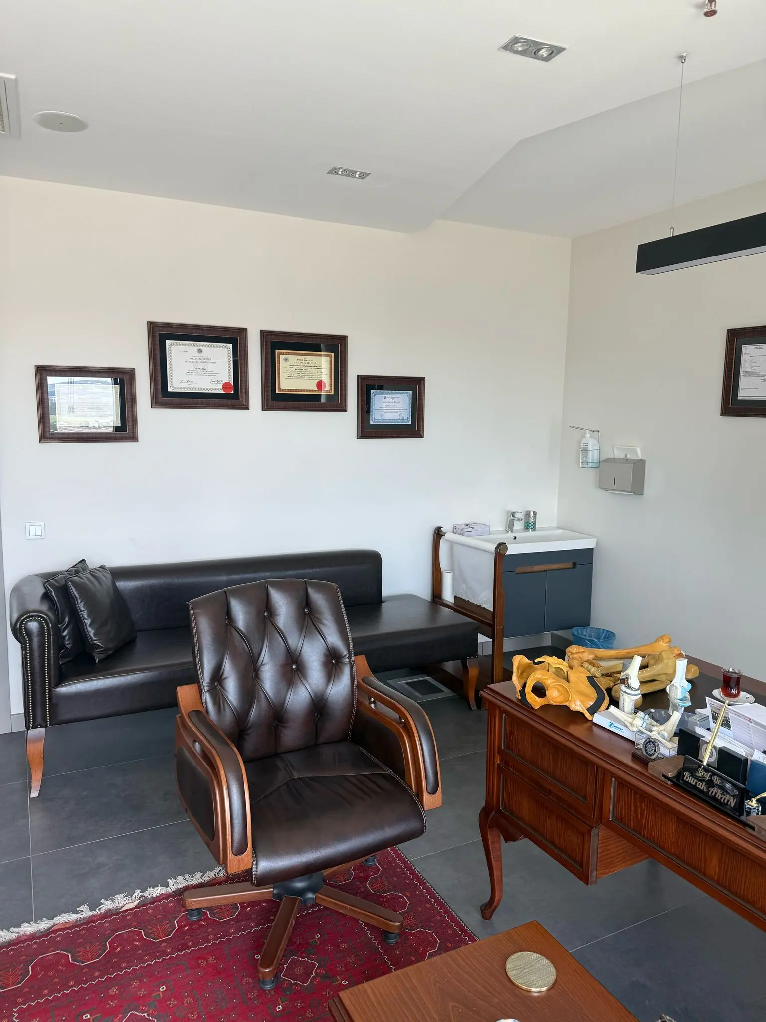Clinic-provided photograph of Prof. Dr Burak Akan