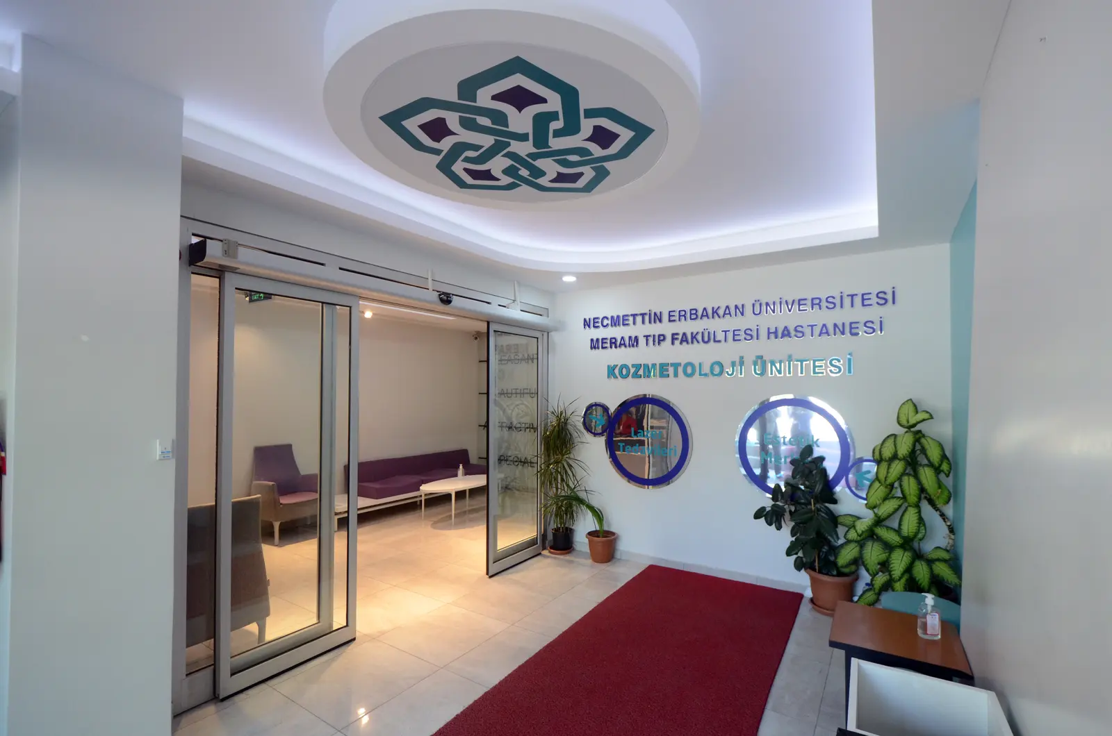 Clinic-provided photograph of N.E.Ü. Meram University Hospital