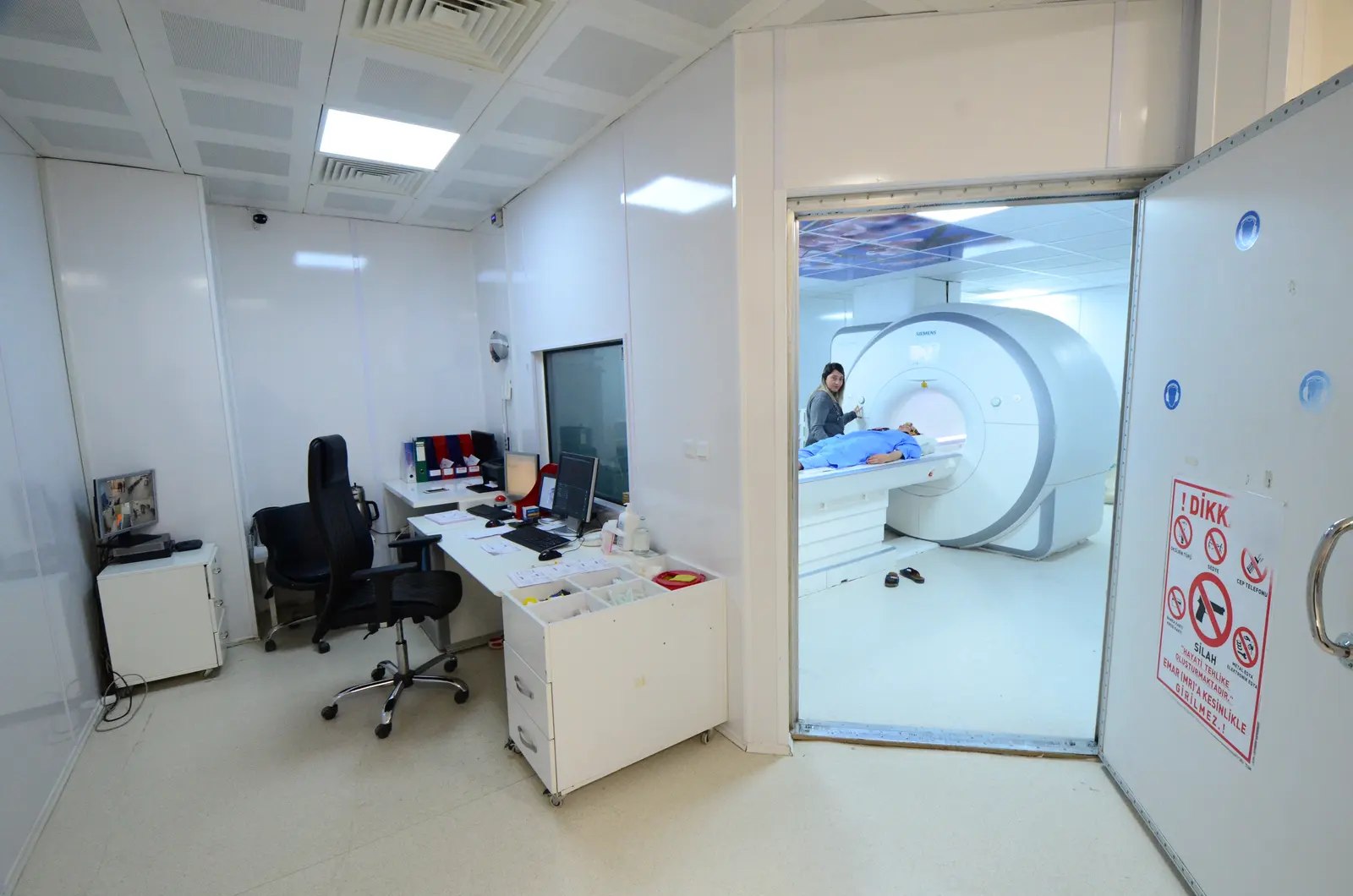 Clinic-provided photograph of N.E.Ü. Meram University Hospital