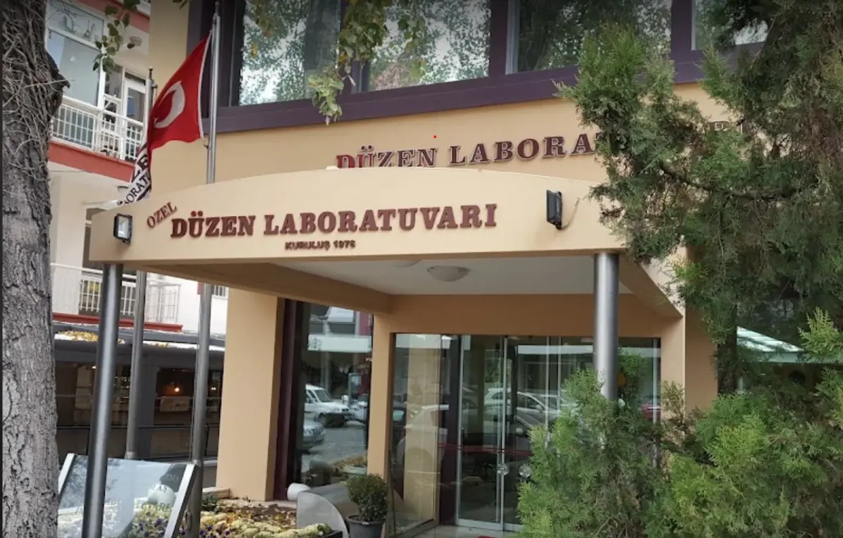 Clinic-provided photograph of Düzen Medical Laboratory