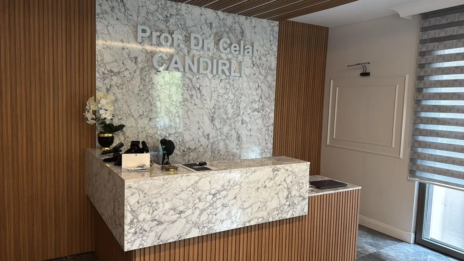 Clinic-provided photograph of Prof. Dr Celal Çandırlı