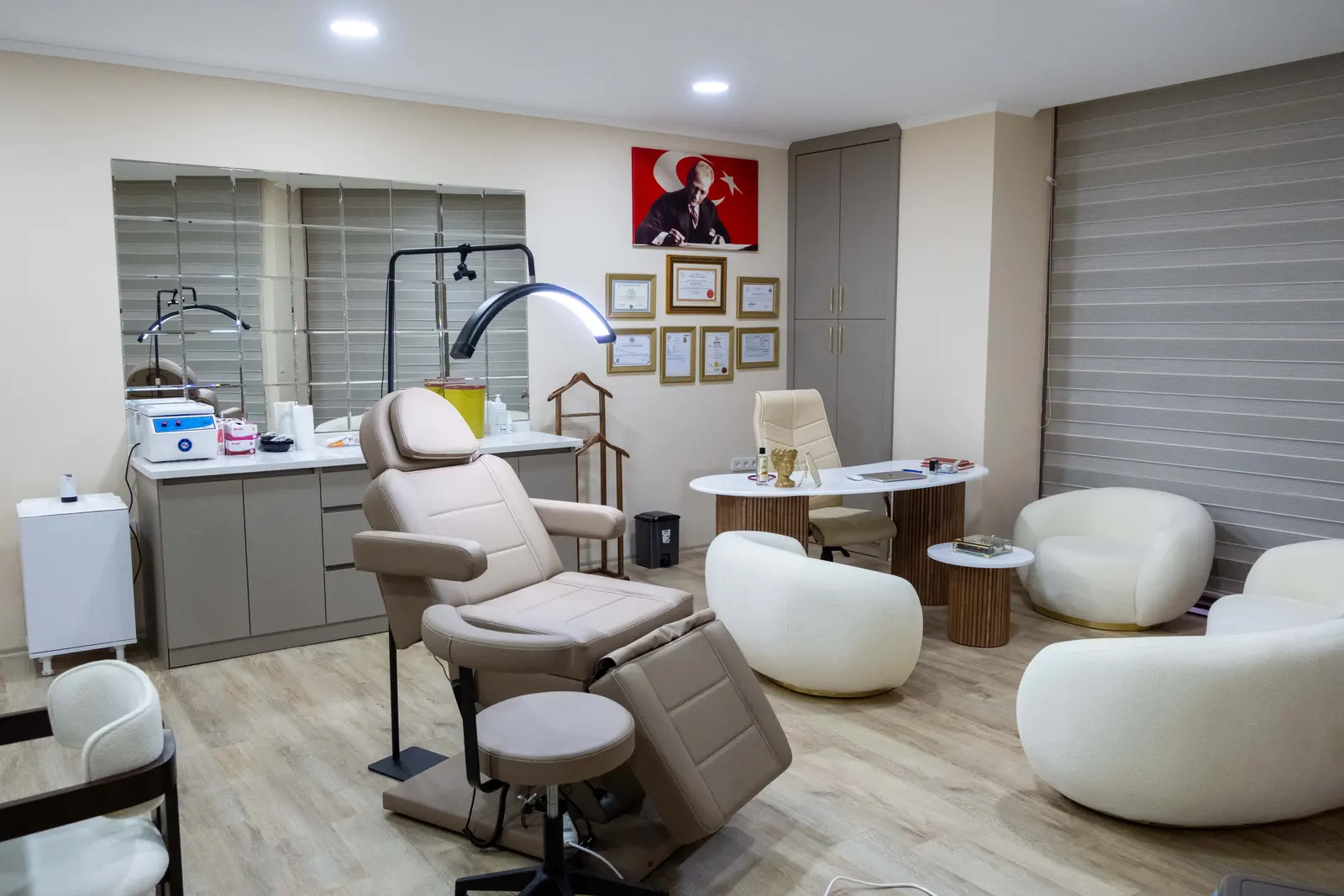 Clinic-provided photograph of Dr Safiye Zühal Gündoğmuş