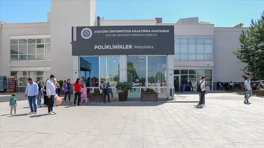 Clinic-provided photograph of Atatürk University Hospital