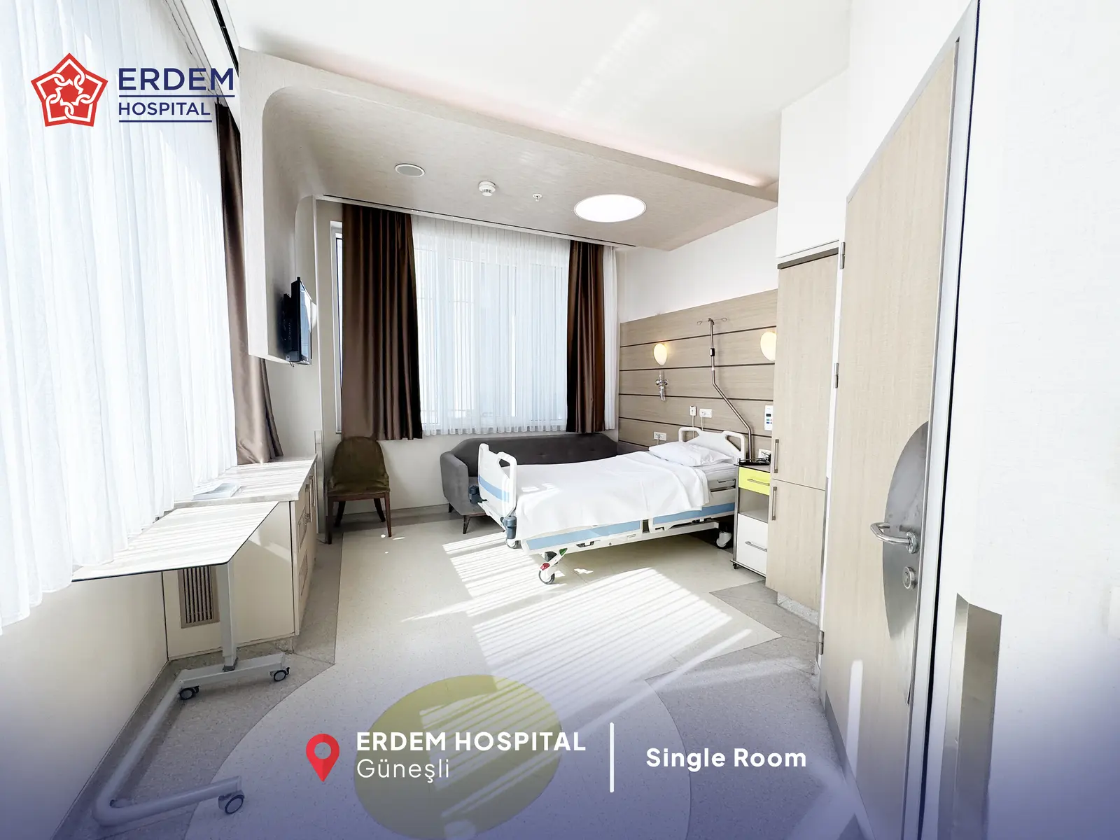 Clinic-provided photograph of Güneşli Erdem Hospital