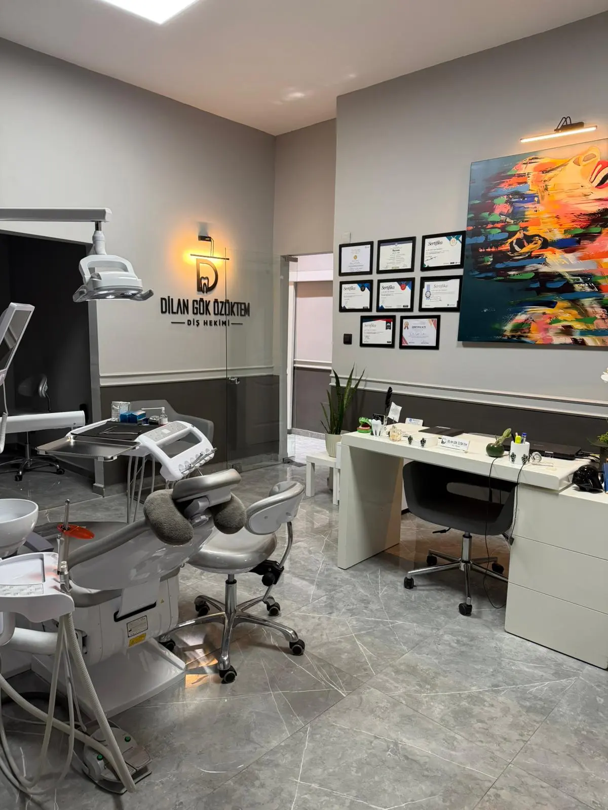 Clinic-provided photograph of Dr Dilan Gök Özöktem