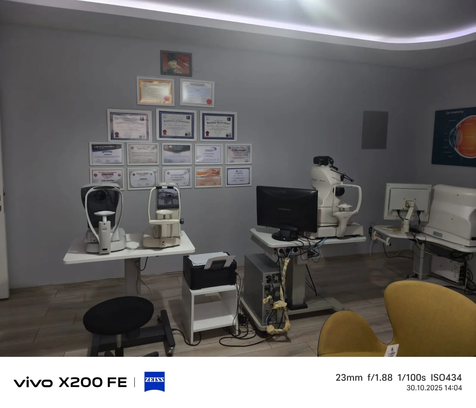 Clinic-provided photograph of Dr Esma Norman Özdamar