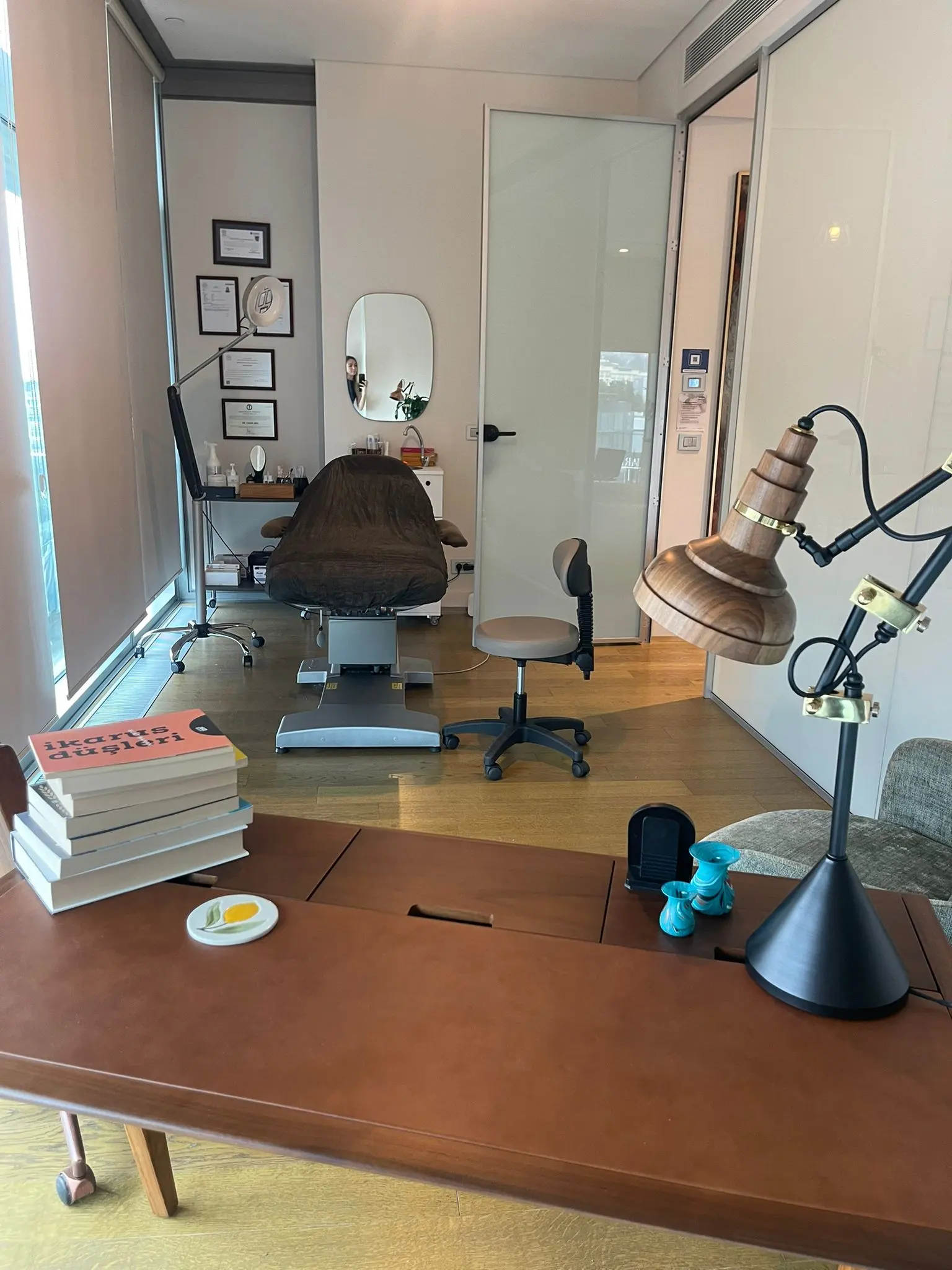 Clinic-provided photograph of Dr Cihan