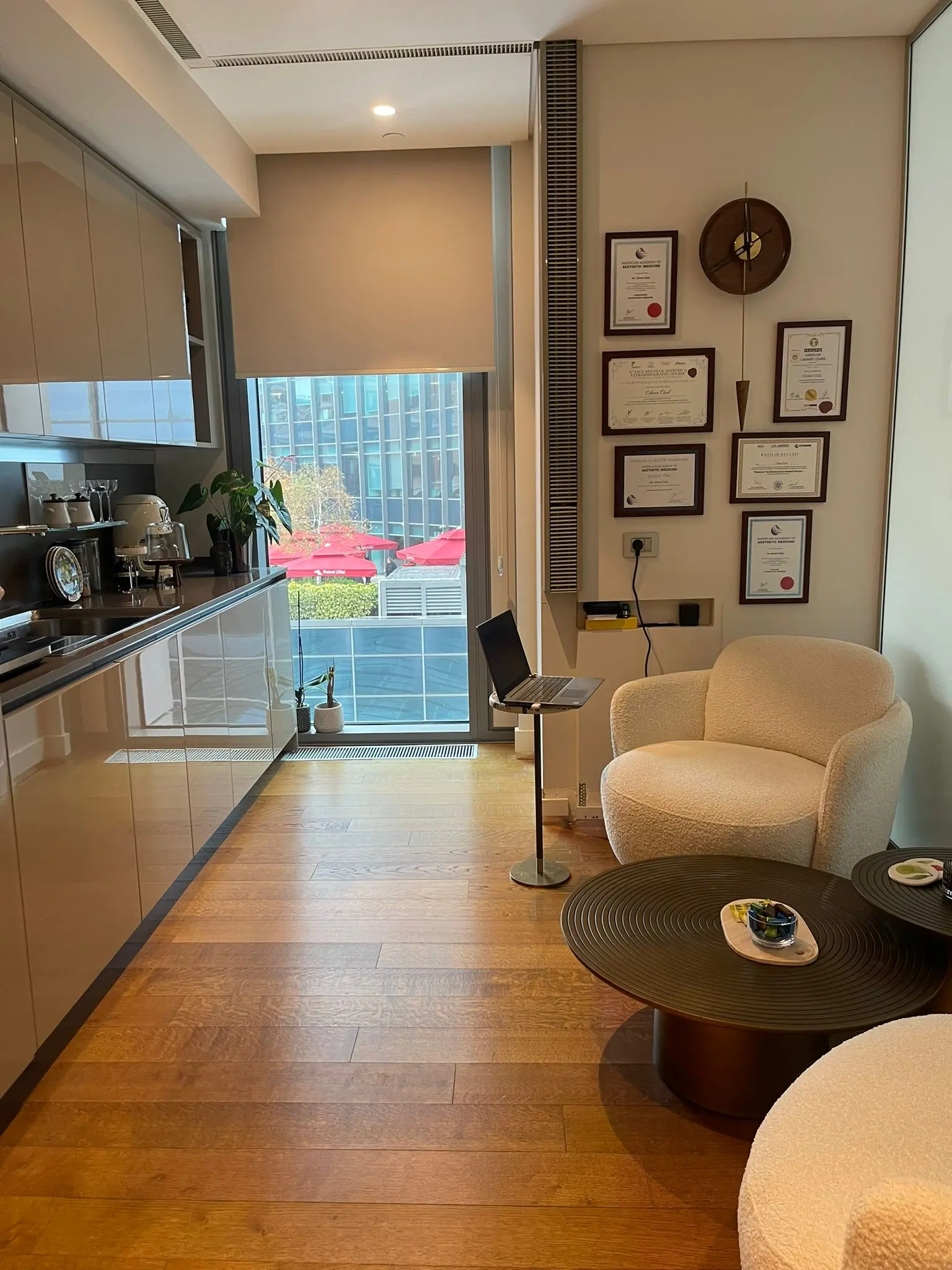 Clinic-provided photograph of Dr Cihan