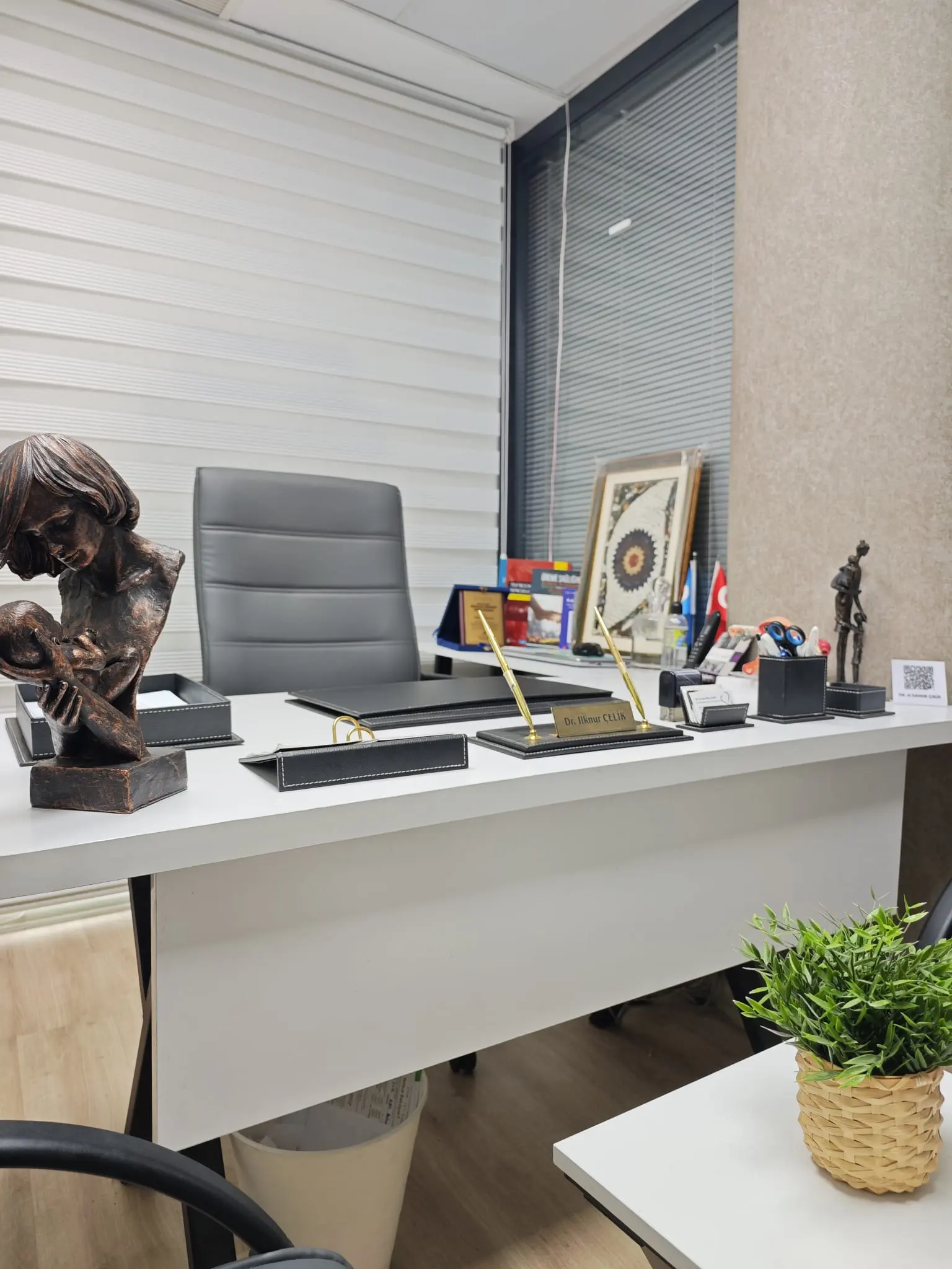 Clinic-provided photograph of Dr Ayşe İlknur Çelik