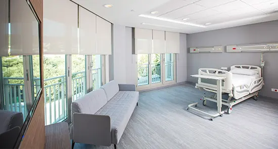 Clinic-provided photograph of Bodrum Amerikan Hospital
