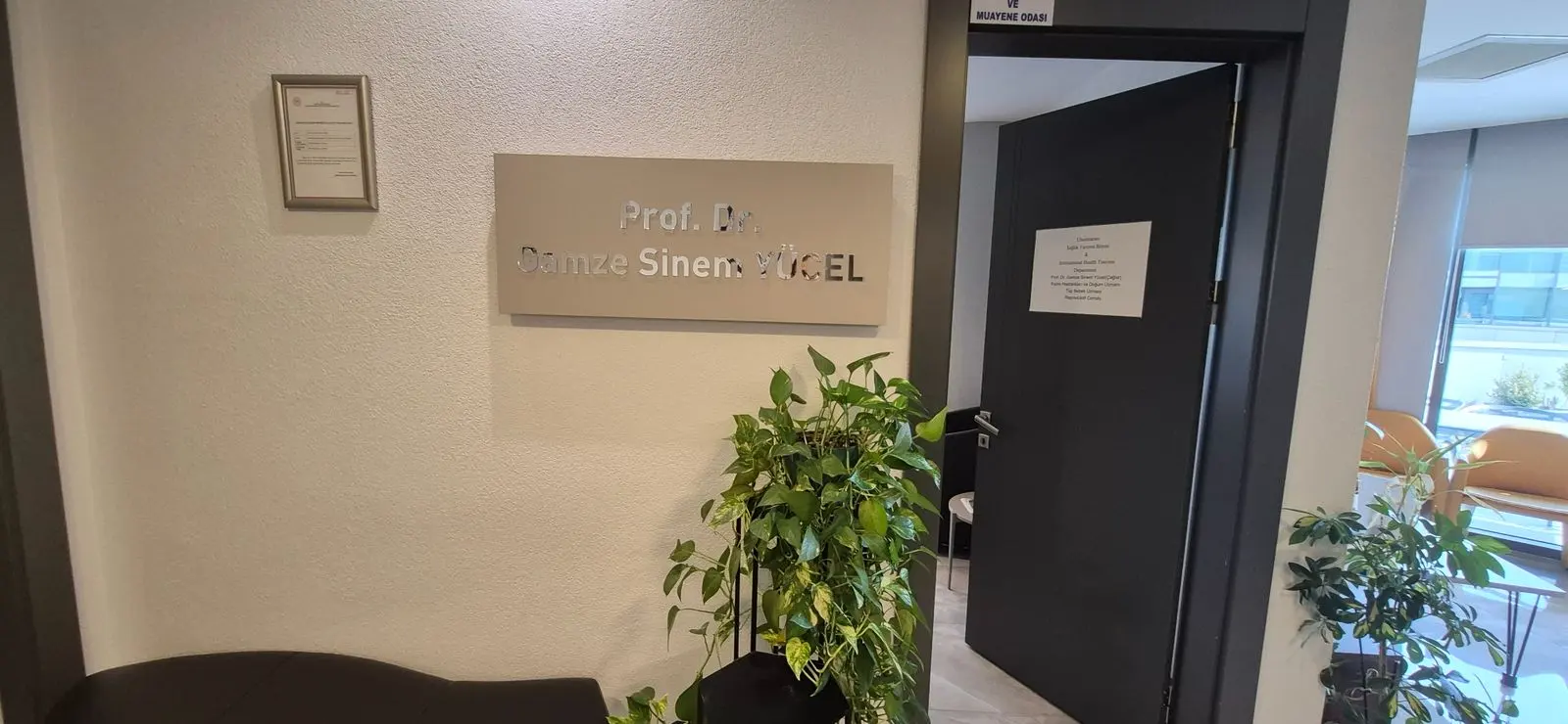 Clinic-provided photograph of Prof. Dr Gamze Sinem Yücel