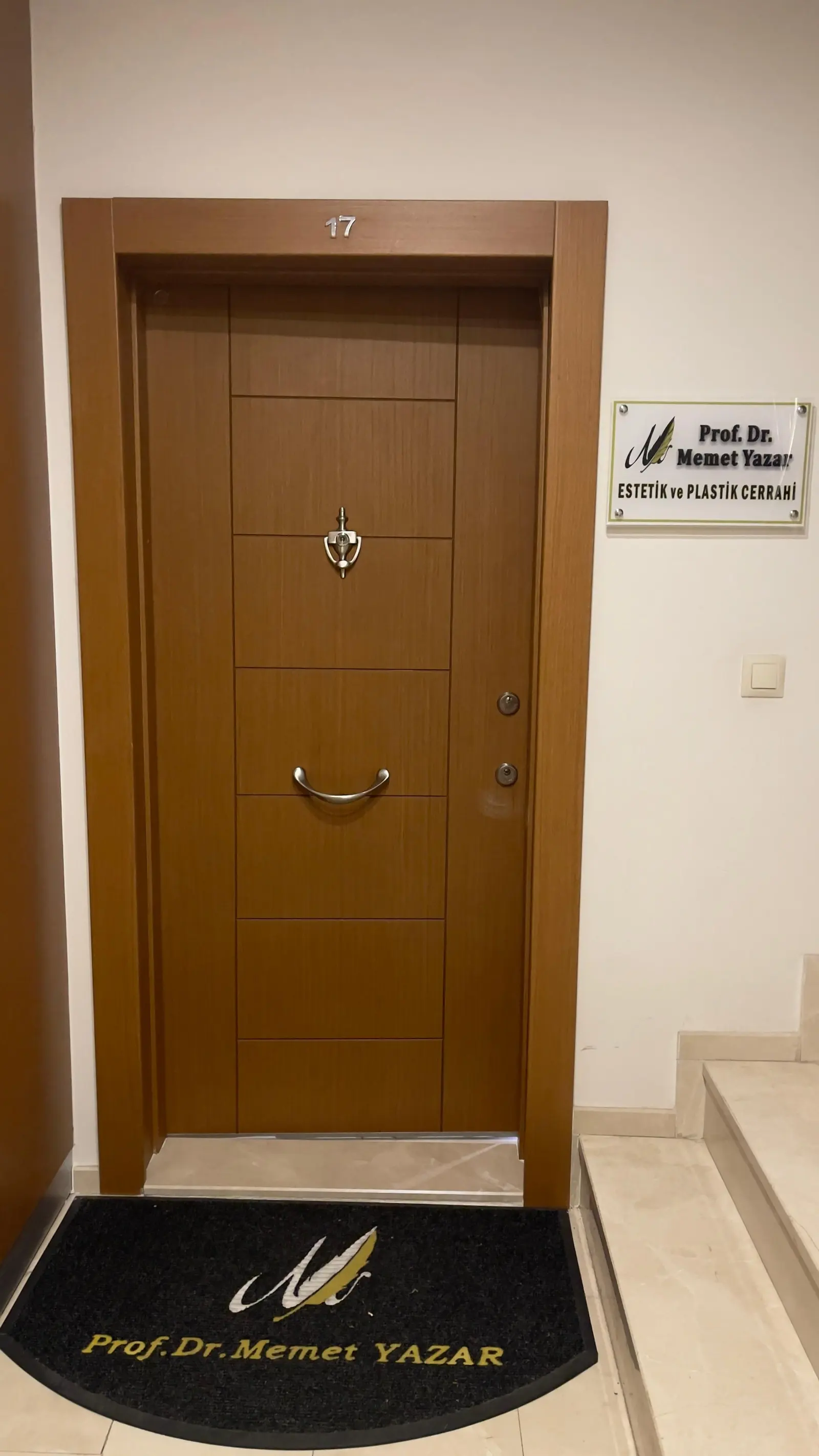 Clinic-provided photograph of Dr Memet Yazar