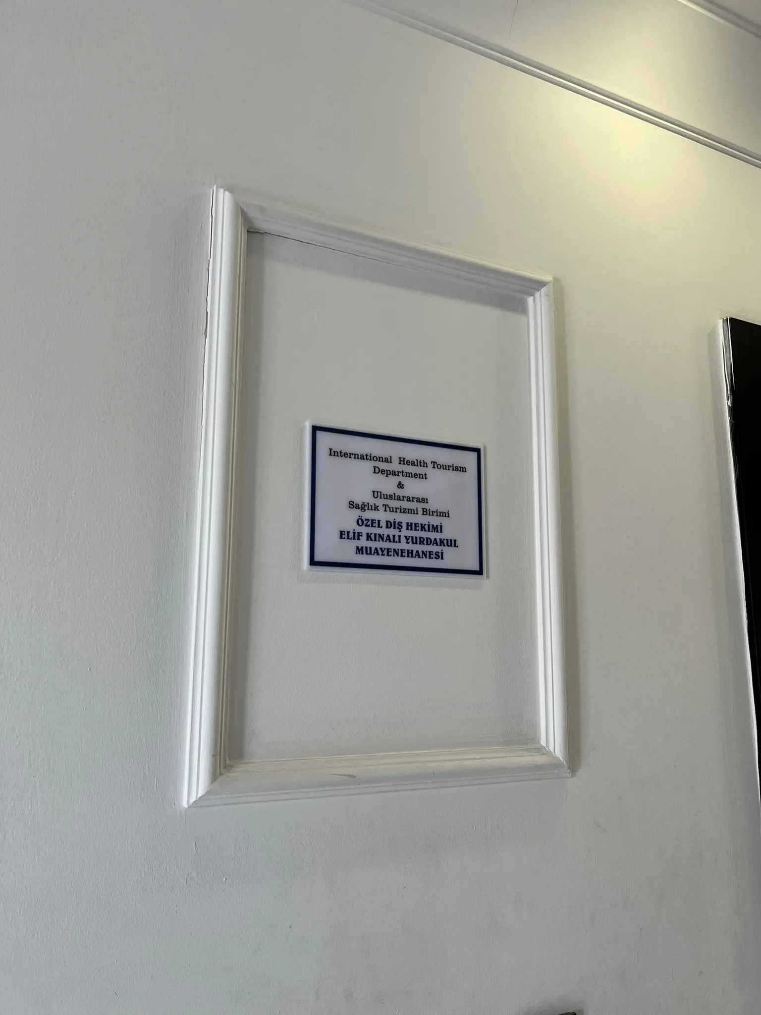 Clinic-provided photograph of Dr Elif Kınalı Yurdakul