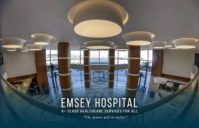 Von der Klinik bereitgestelltes Foto von Emsey Hospital
