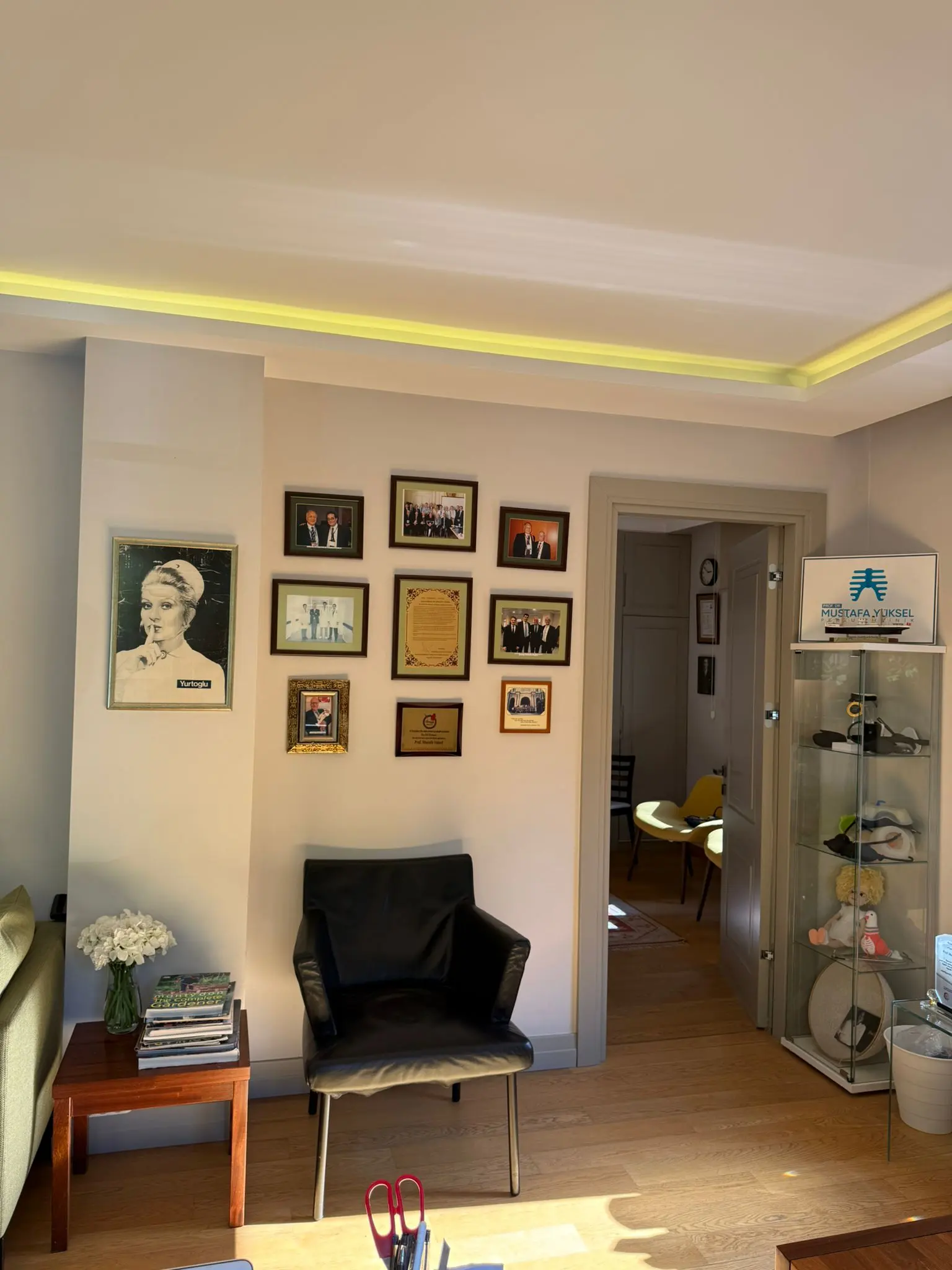 Clinic-provided photograph of Prof. Dr Mustafa Yüksel