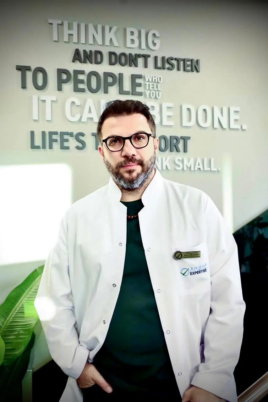 Clinic-provided photograph of Assoc. Prof. Dr Zülfü Sertkaya