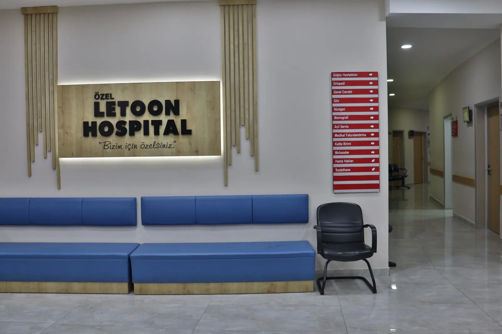 Clinic-provided photograph of Letoon Hospital