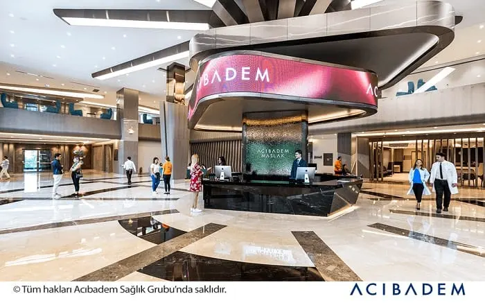 Clinic-provided photograph of Acibadem Maslak Hospital
