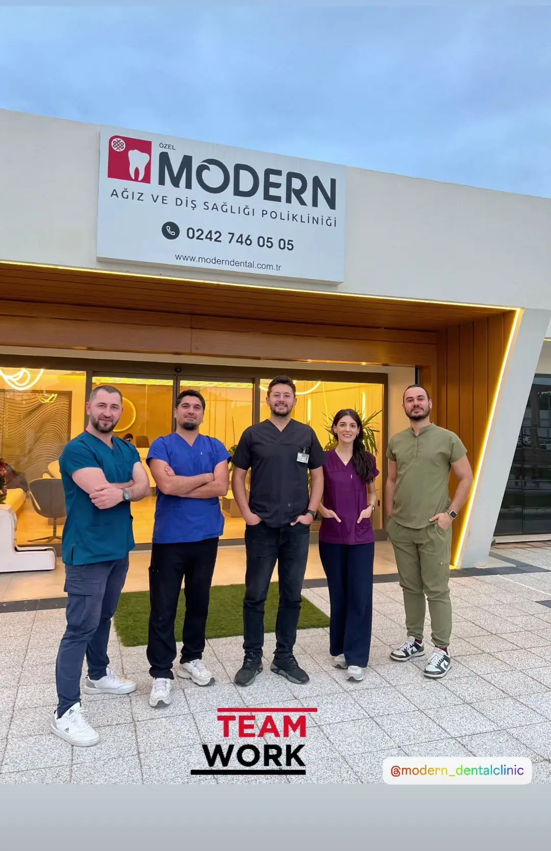 Von der Klinik bereitgestelltes Foto von Modern Zahnklinik