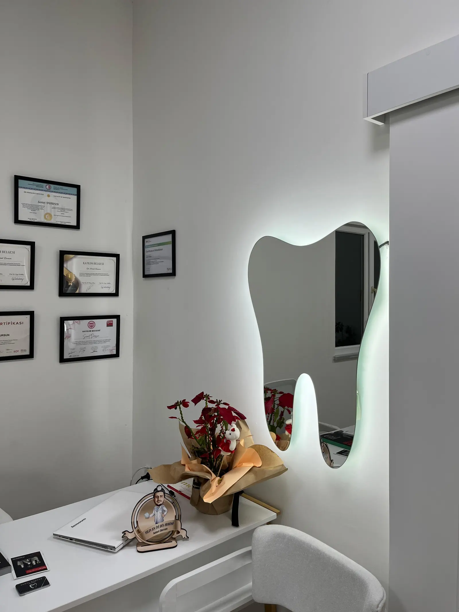 Clinic-provided photograph of Dr Samet Dursun