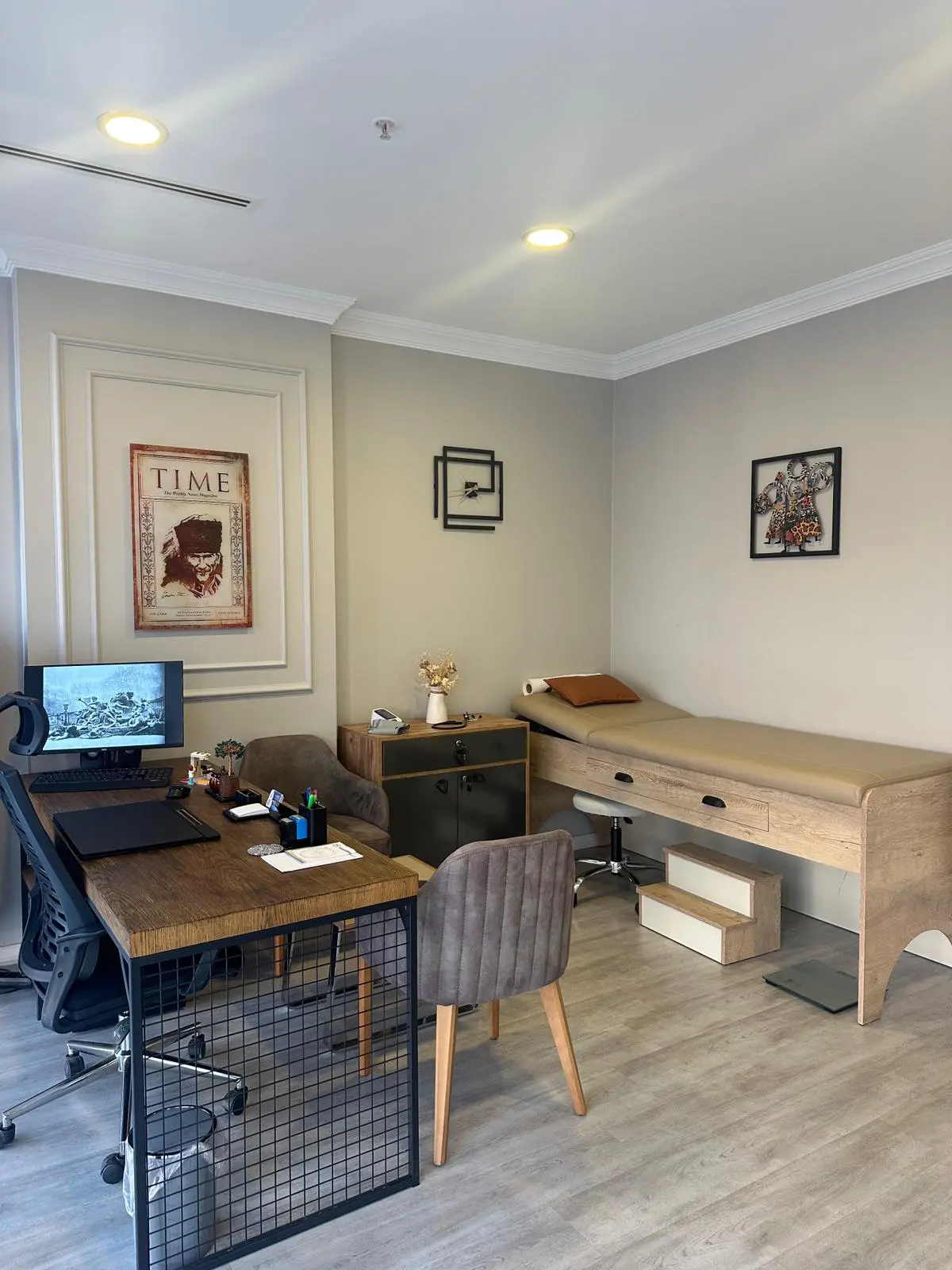 Clinic-provided photograph of Dr Hasan Morcalı