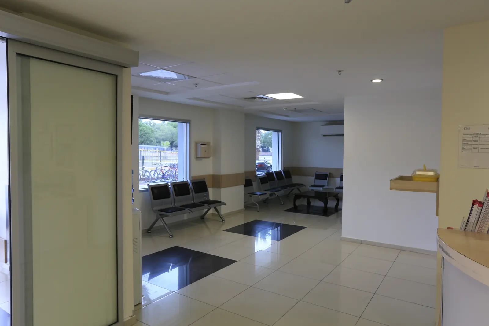 Clinic-provided photograph of Algomed Hospital