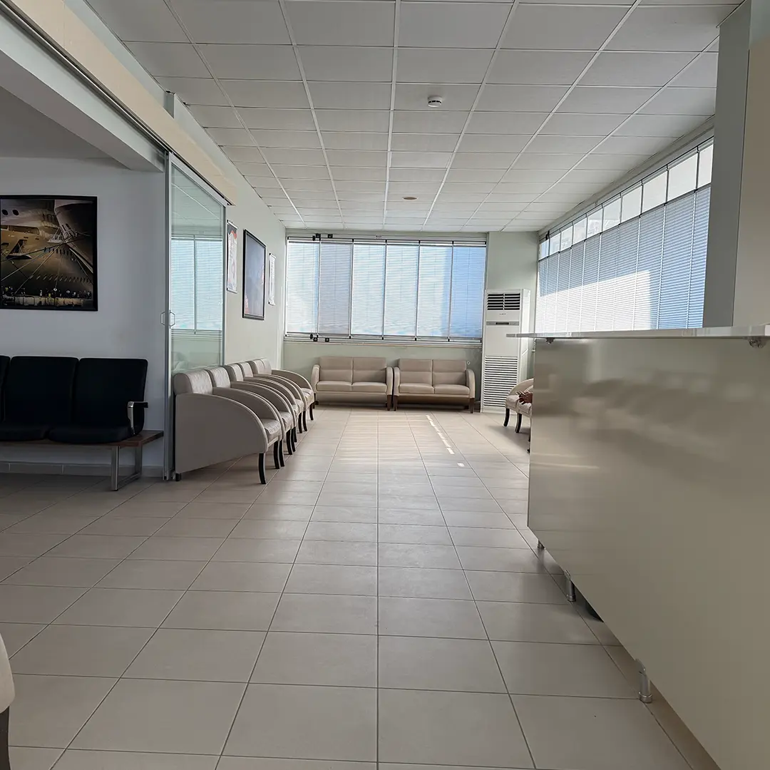 Clinic-provided photograph of Ada Eye Centre