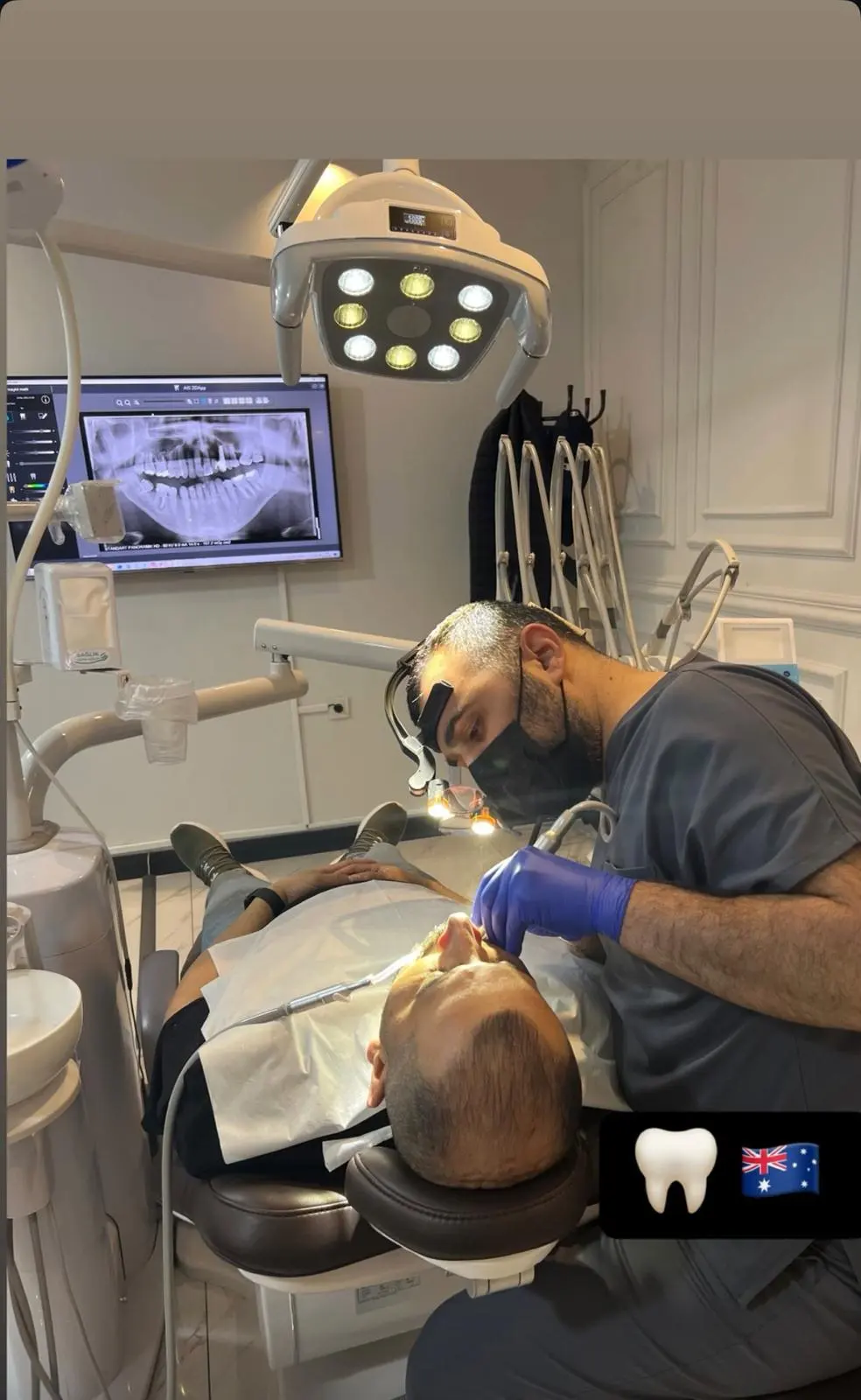 Clinic-provided photograph of Dr Kadir Şahin