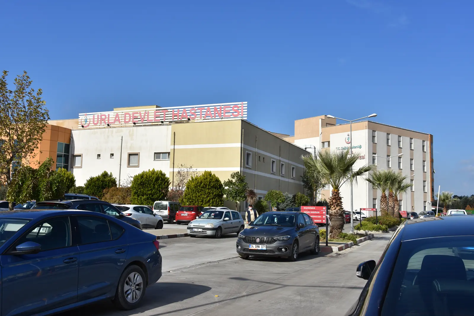 Clinic-provided photograph of Urla State Hospital