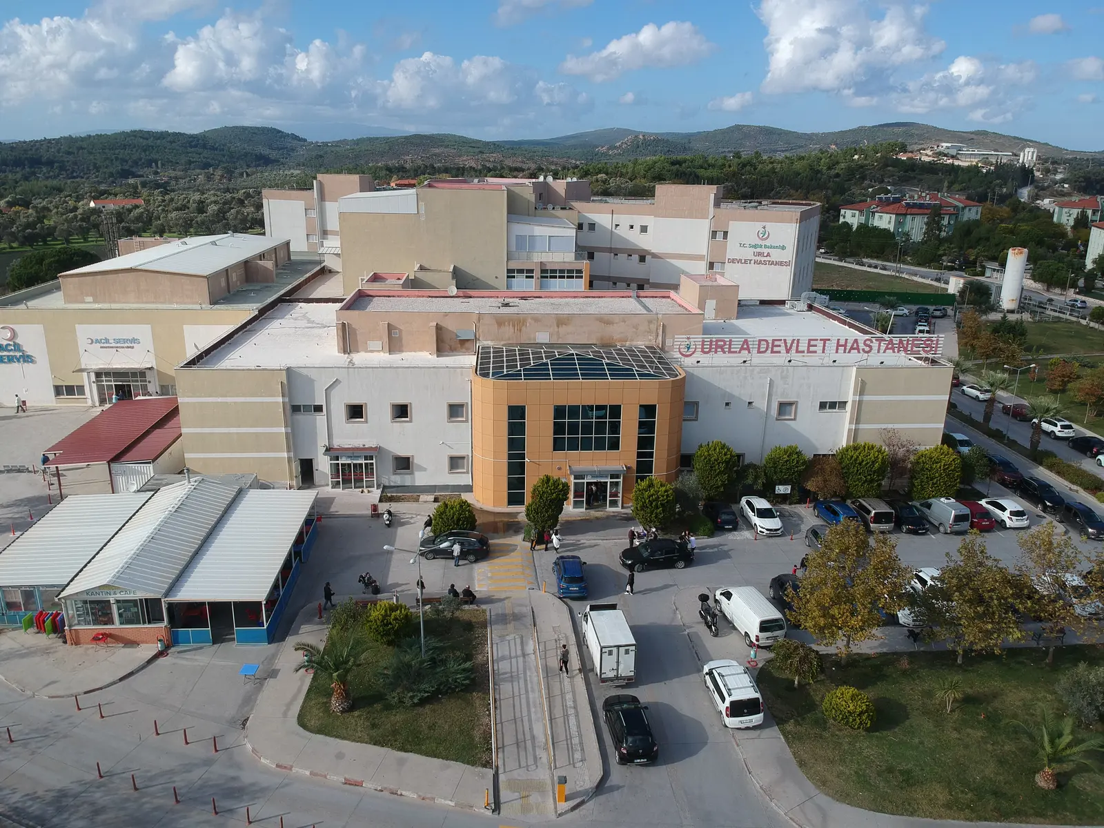 Clinic-provided photograph of Urla State Hospital
