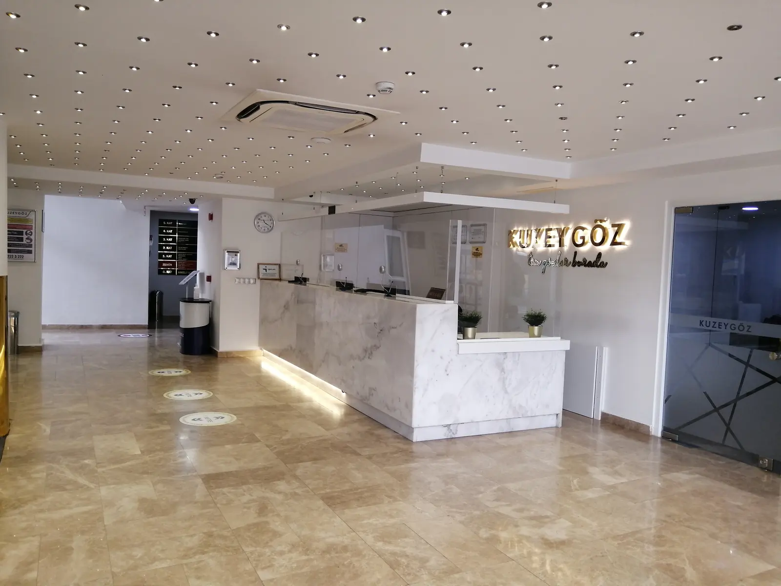 Clinic-provided photograph of Kuzey Eye Centre