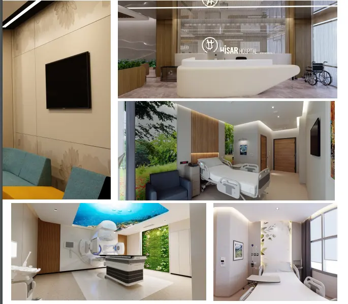 Clinic-provided photograph of Hisar Intercontinental Hospital