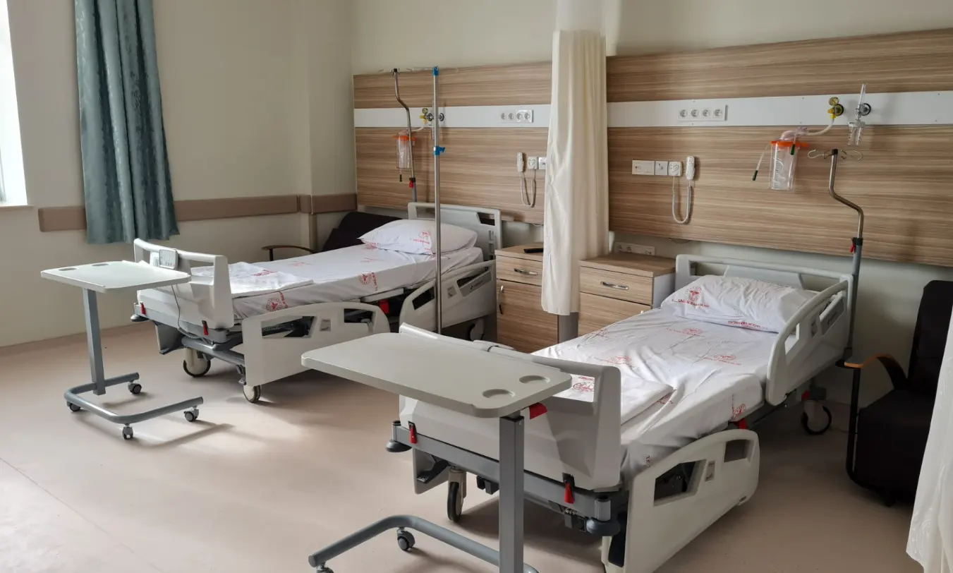 Clinic-provided photograph of Bodrum State Hospital
