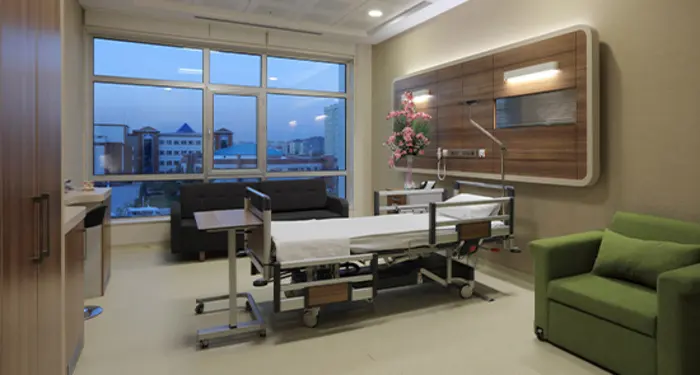 Clinic-provided photograph of Medova Hospital
