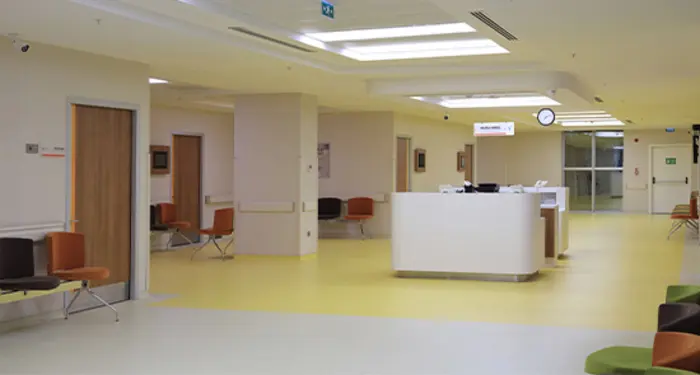 Clinic-provided photograph of Medova Hospital