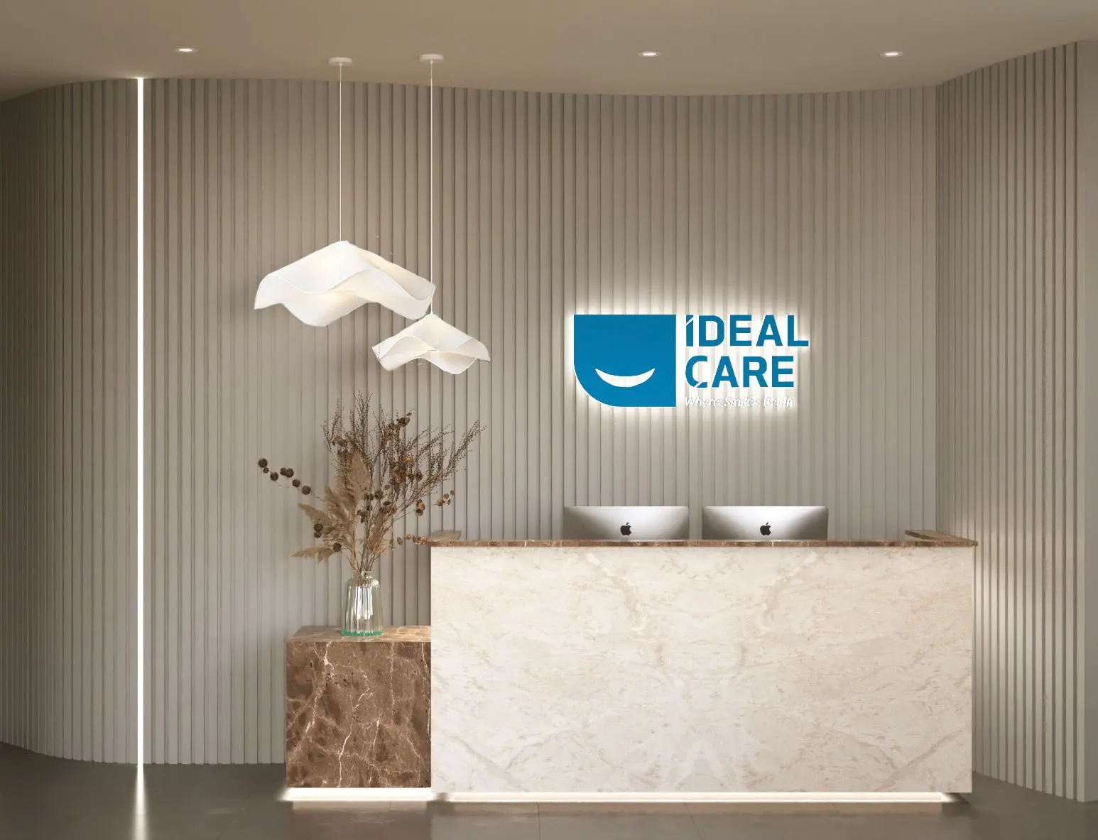 Von der Klinik bereitgestelltes Foto von İdealçare Zahnklinik