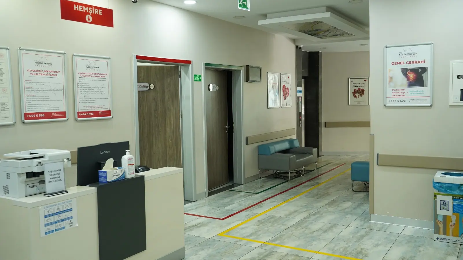 Clinic-provided photograph of Küçükçekmece Hospital