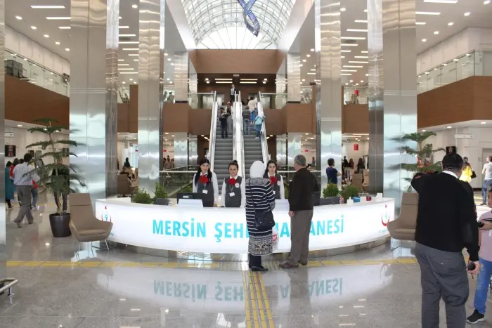 Clinic-provided photograph of Mersin Training and Research Hospital