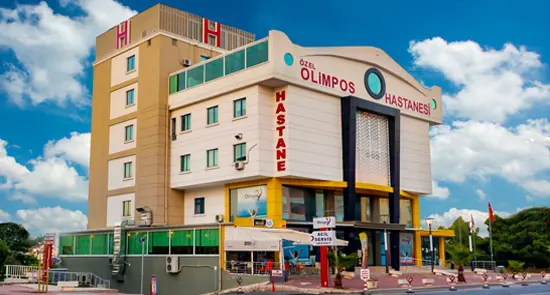 Clinic-provided photograph of Olimpos Hospital