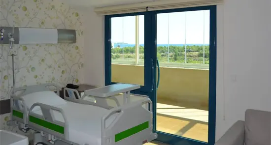 Clinic-provided photograph of Olimpos Hospital