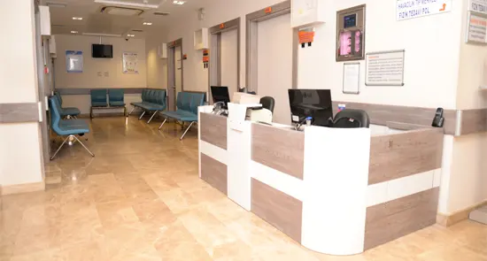Clinic-provided photograph of Olimpos Hospital