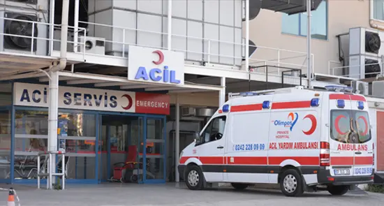 Clinic-provided photograph of Olimpos Hospital