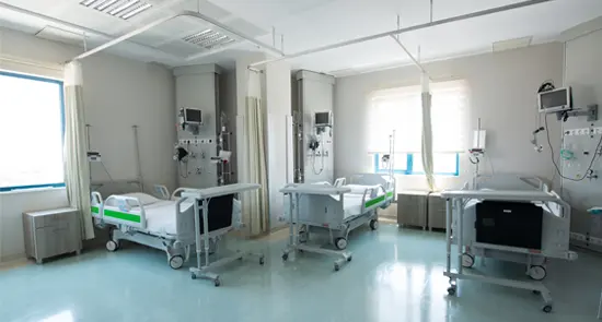 Clinic-provided photograph of Olimpos Hospital