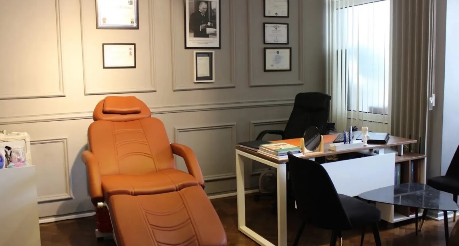 Clinic-provided photograph of Dr Mustafa Tan